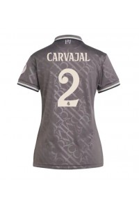 Real Madrid Daniel Carvajal #2 Voetbaltruitje 3e tenue Dames 2024-25 Korte Mouw